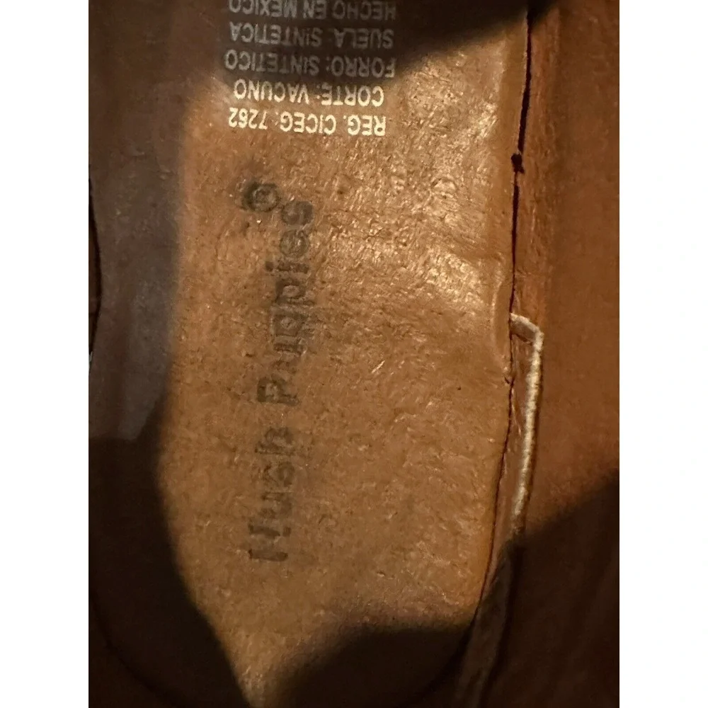 Hush Puppies Kids Unisex Leather Shoe Boot Dress‎ Shoes - HP01156 Excellent Cond